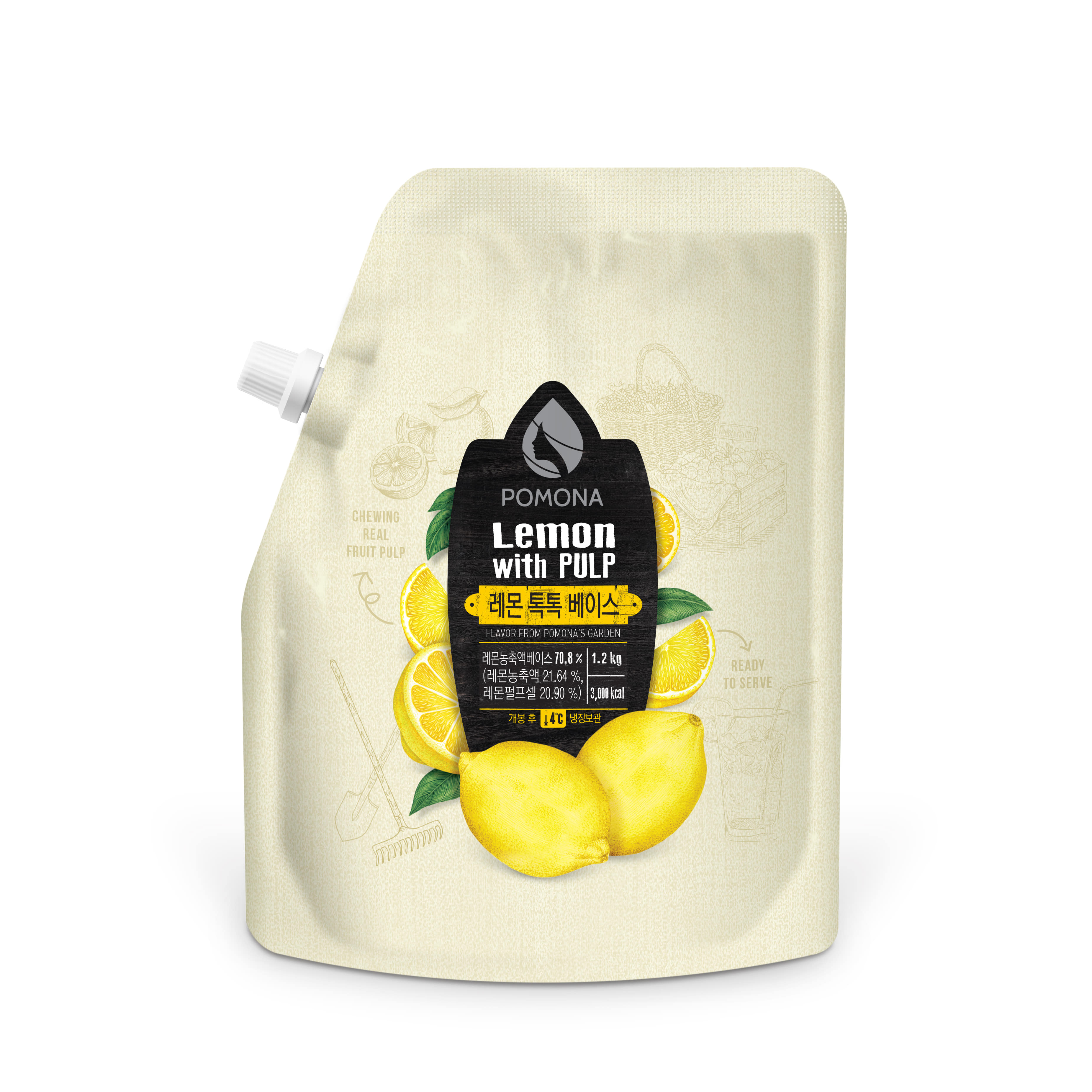 [카파] 포모나 레몬톡톡베이스 1.2Kg